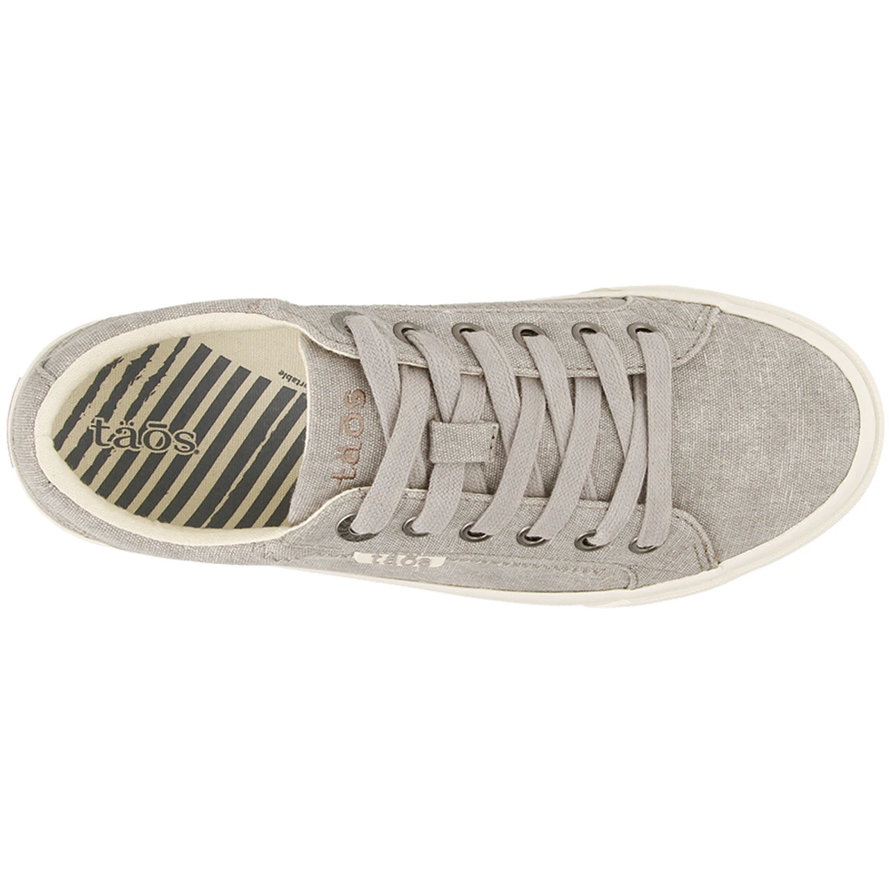 Taos Footwear Women's Plim Soul - Grey Wash Canvas - Image 4