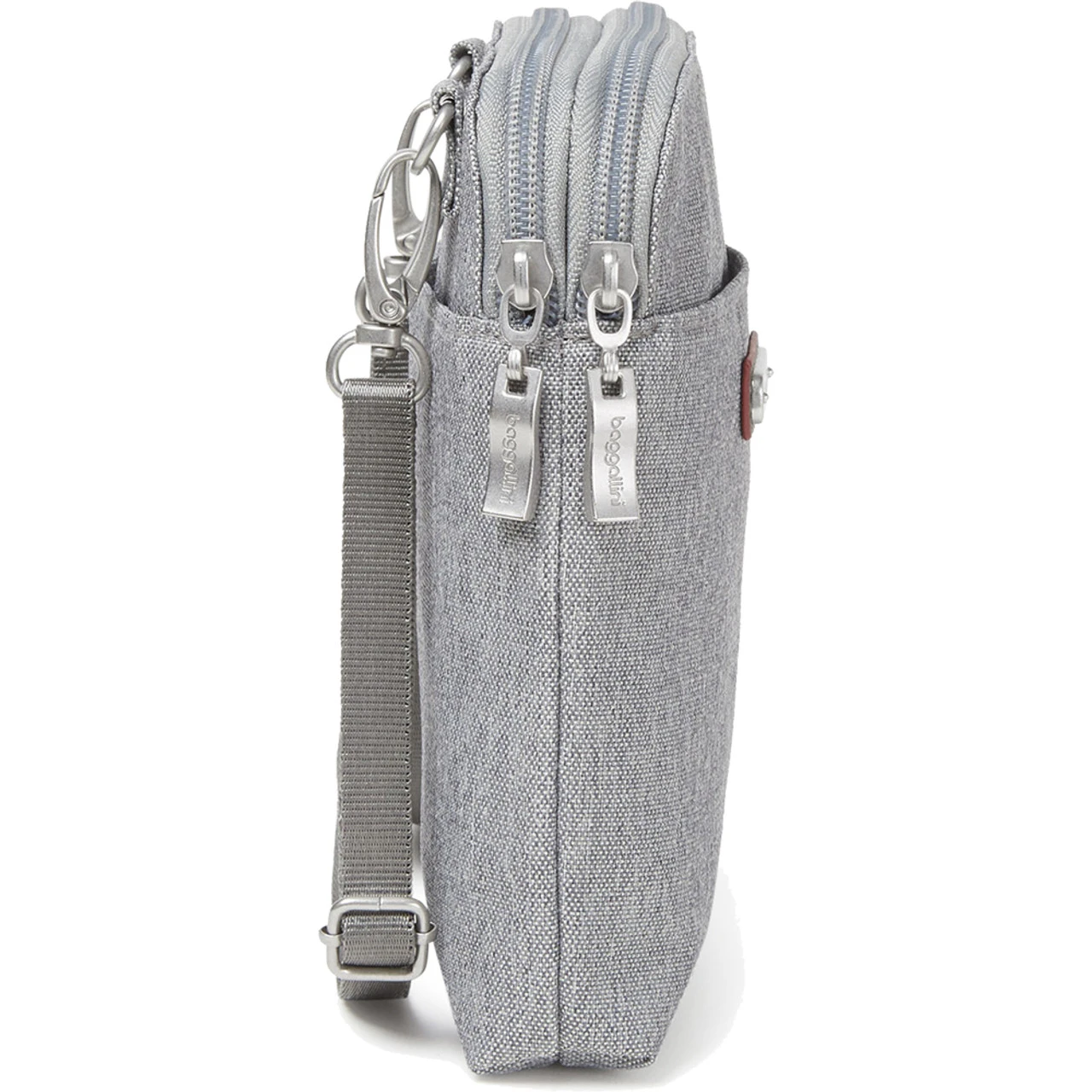 Baggallini Take Two RFID Bryant Crossbody - Stone Heritage - Image 3