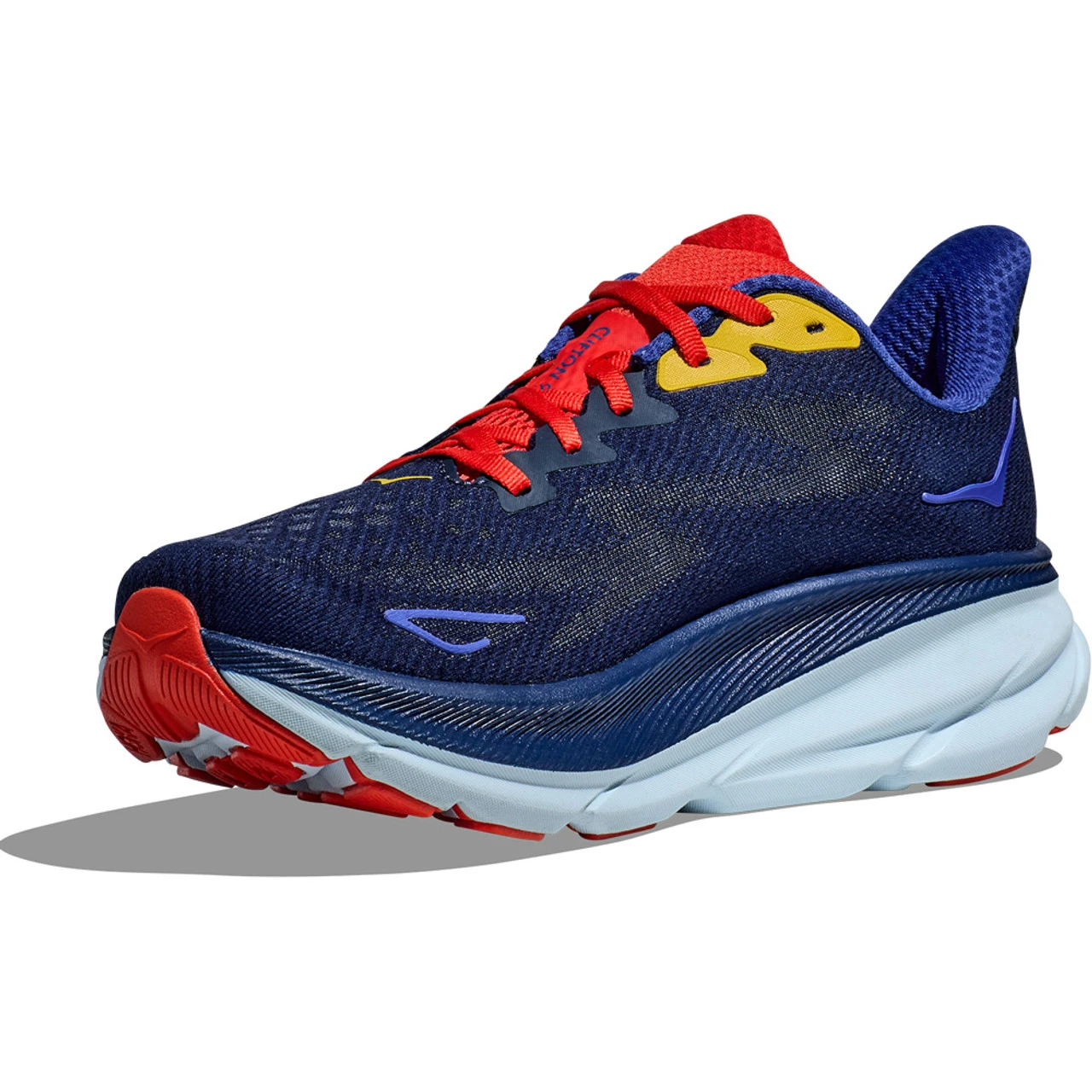 HOKA ONE ONE Men's Clifton 9 - Bellwether Blue / Bluing (Medium Width) - Image 4