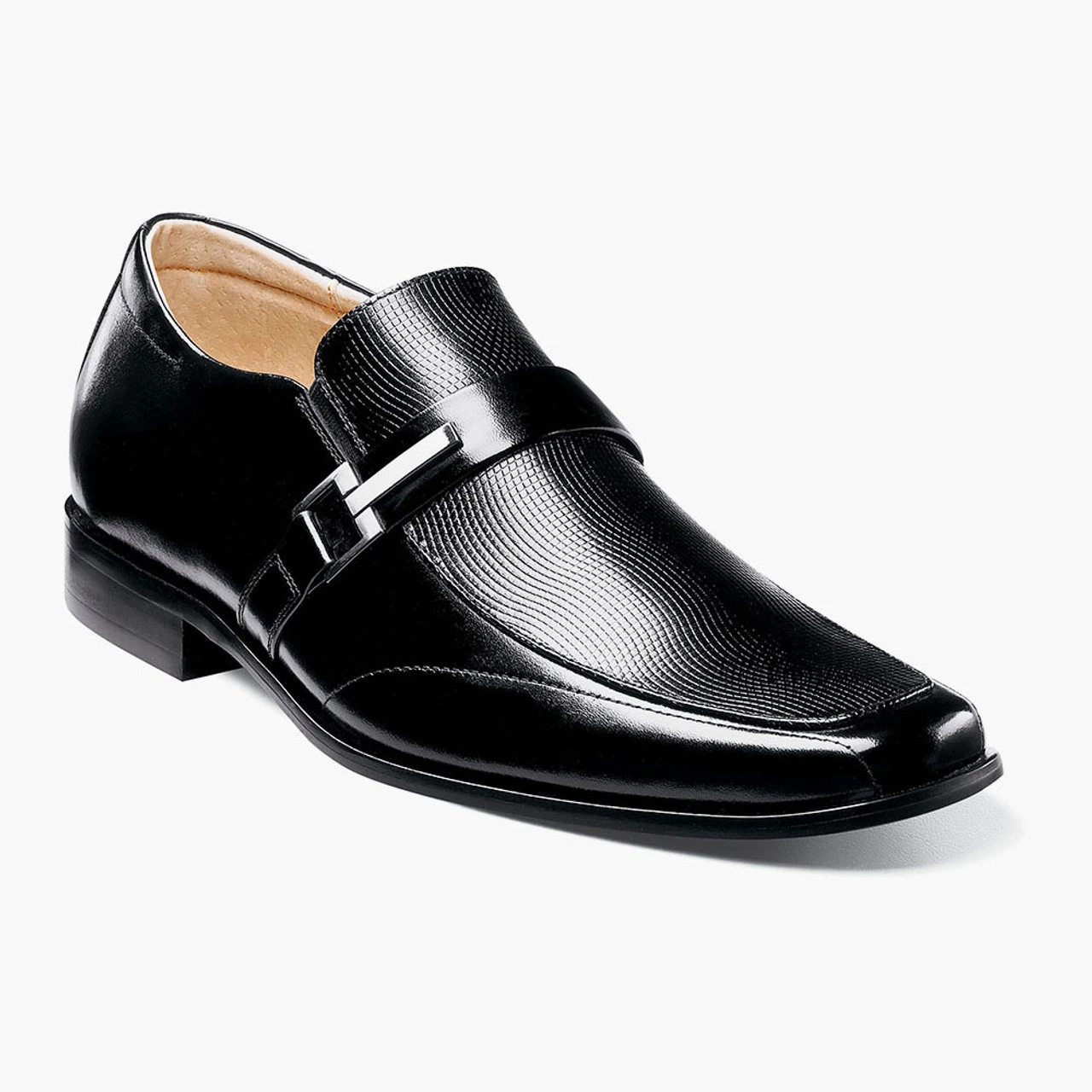 Stacy Adams Men's Bea Moc Toe Loafer - Black