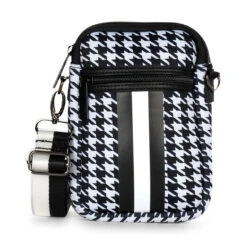 Haute Shore Casey Royal Neoprene Crossbody - Houndstooth