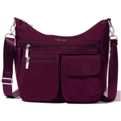 Baggallini Modern Everywhere Hobo - Mulberry