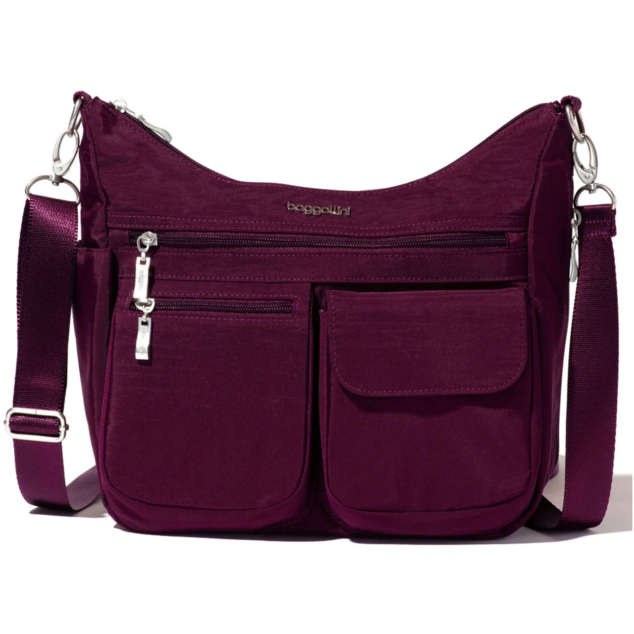 Baggallini Modern Everywhere Hobo - Mulberry