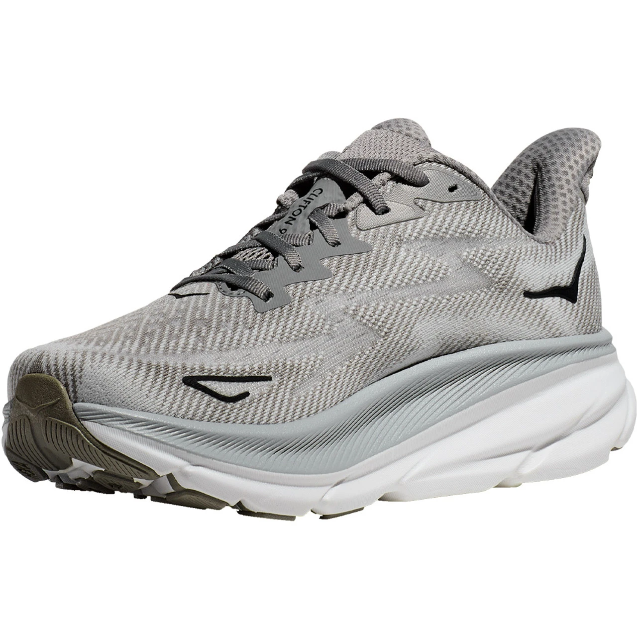 HOKA ONE ONE Men's Clifton 9 - Harbor Mist / Black (Medium Width) - Image 3