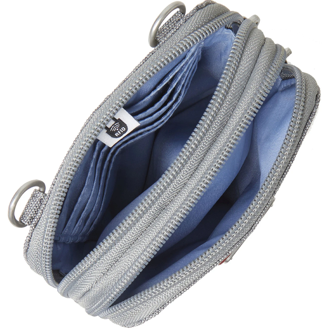 Baggallini Take Two RFID Bryant Crossbody - Stone Heritage - Image 4