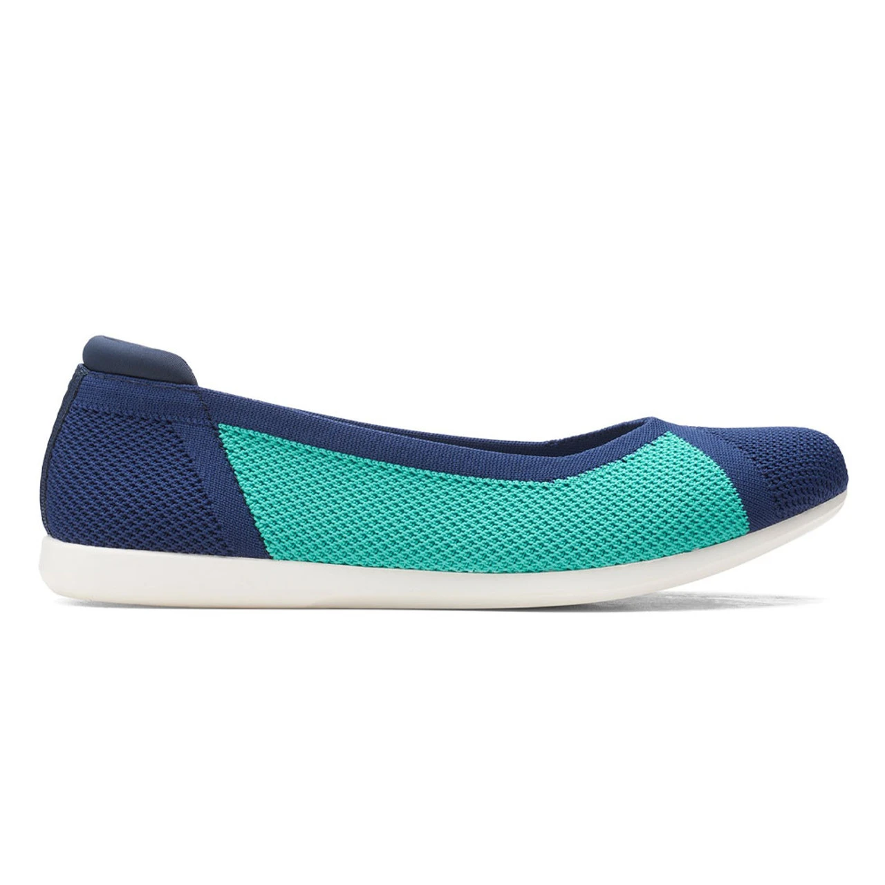Clarks Women's Carly Wish - Navy / Green - Image 2