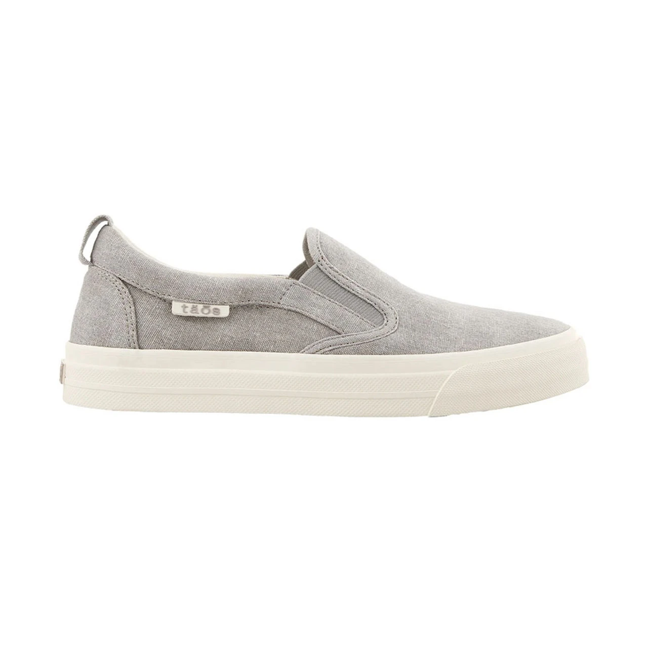 Taos Footwear Women's Rubber Soul - Grey Wash Canvas - Image 2