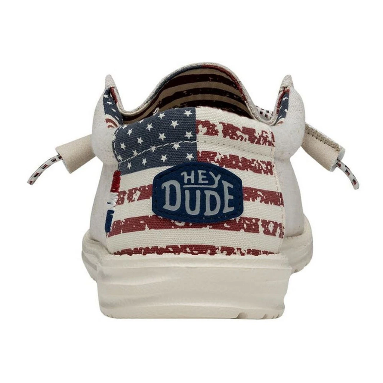 Hey Dude Men's Wally Patriotic - Off White - Image 5