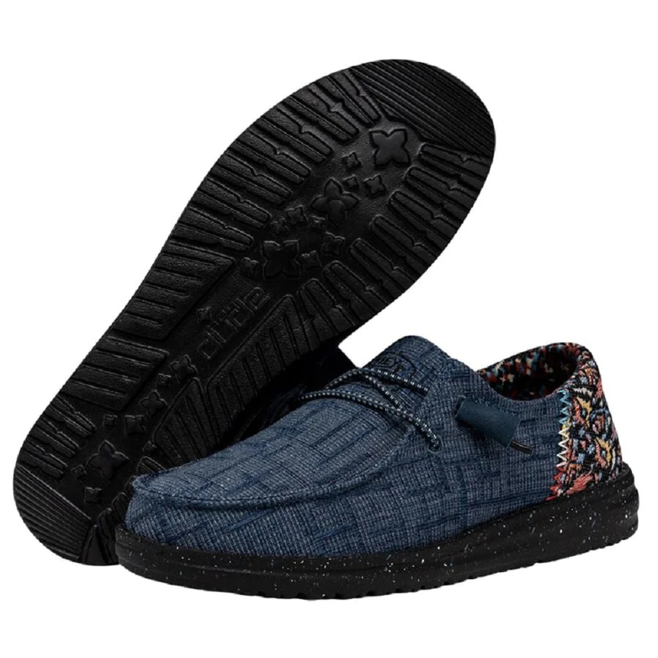 Hey Dude Women's Wendy Funk Slub Blanket- Midnight Rain - Image 3