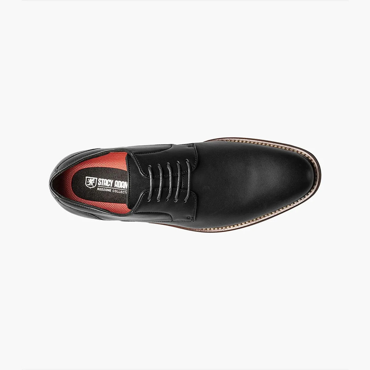 Stacy Adams Men's Marlton Plain Toe Oxford - Black - Image 6
