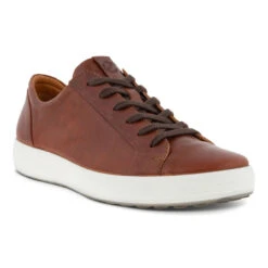 ECCO Men's Soft 7 City Sneaker - Cognac