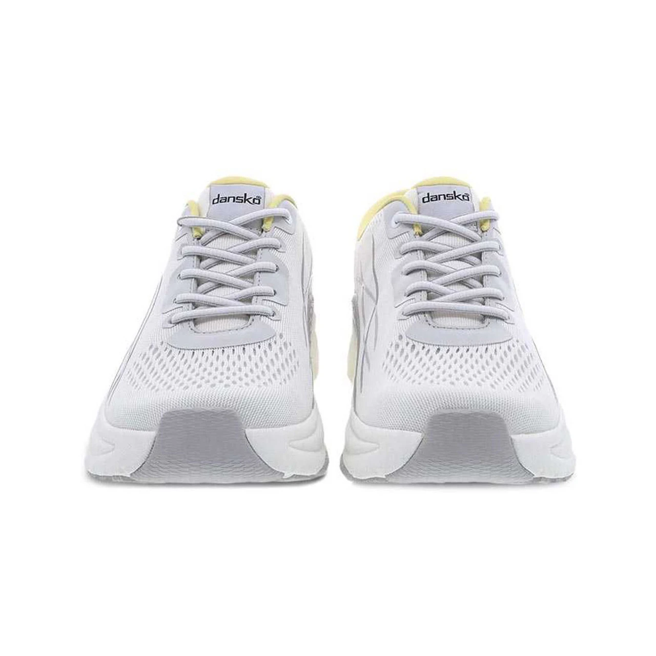 Dansko Women's Pace - White / Yellow Mesh - Image 4
