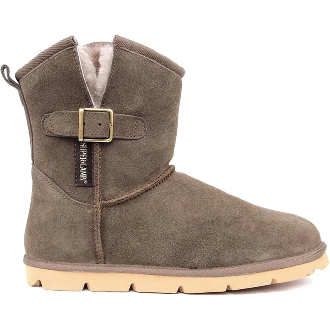 Superlamb Women's Argali Buckle - Taupe