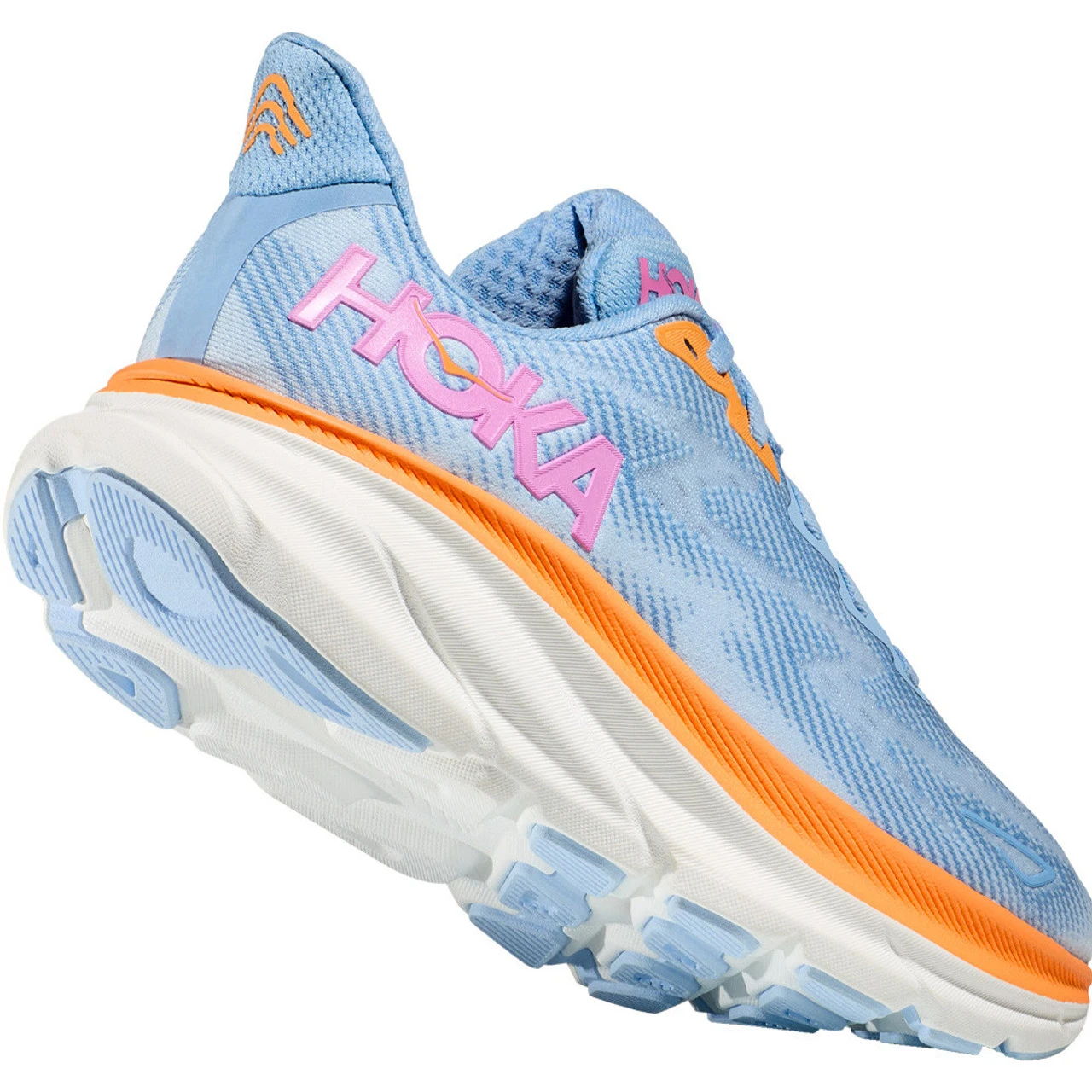 HOKA ONE ONE Women's Clifton 9 - Airy Blue / Ice Water(Wide Width) - Image 5
