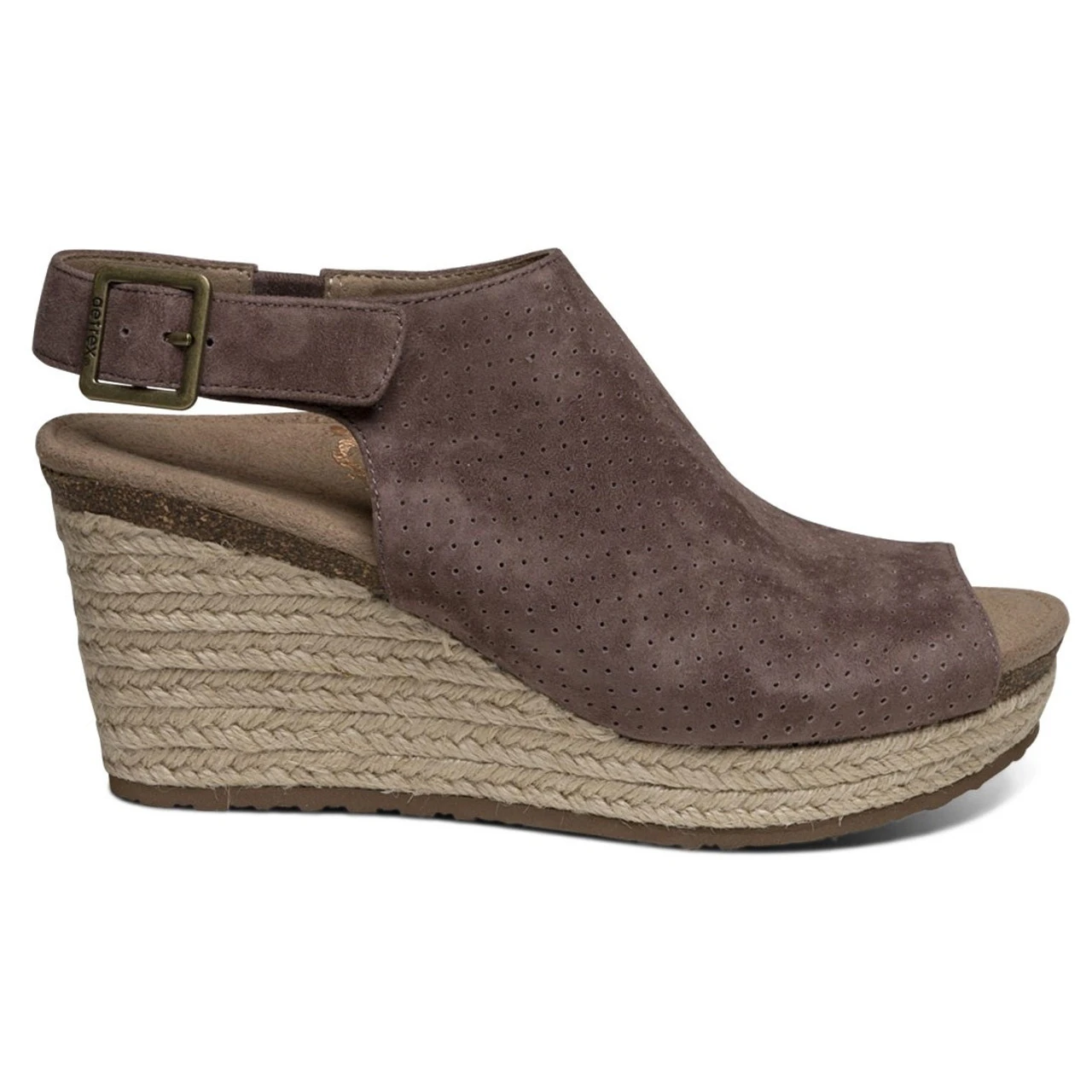 Aetrex Women's Sherry Espadrille - Deep Taupe - Image 2