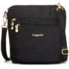 Baggallini Modern Pocket Crossbody - Black / Gold