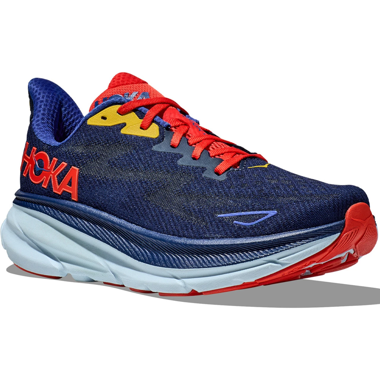 HOKA ONE ONE Men's Clifton 9 - Bellwether Blue / Bluing (Medium Width) - Image 3