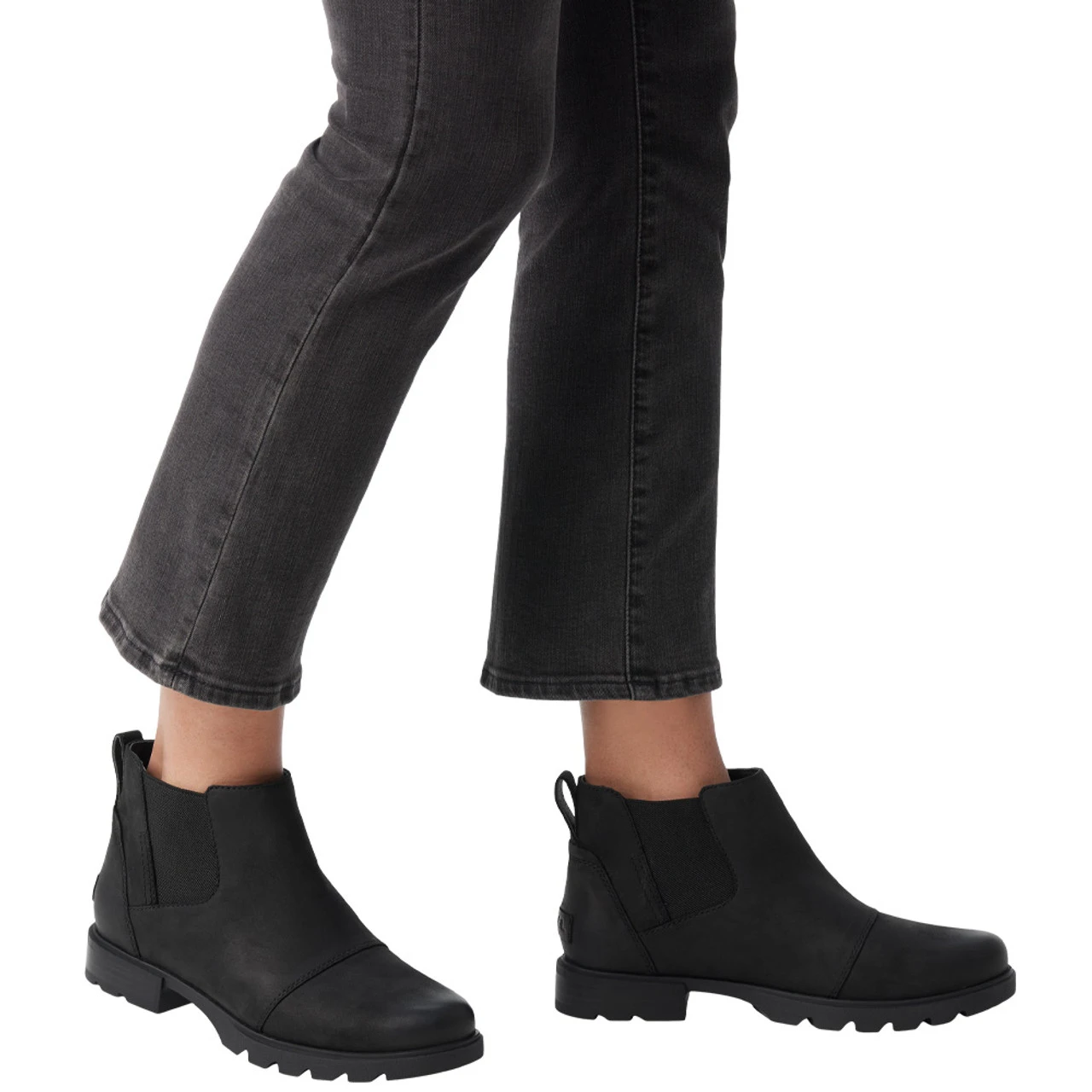 Sorel Women's Emelie III Chelsea Bootie - Black - Image 7