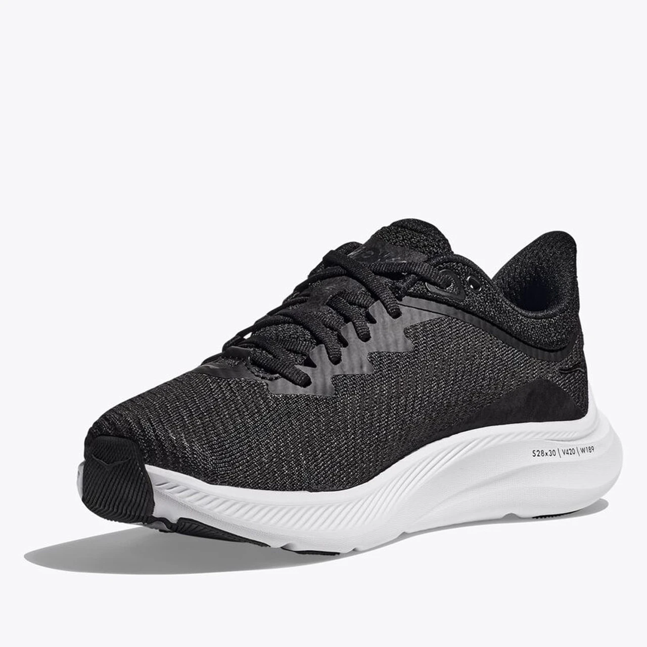 HOKA ONE ONE Women's Solimar - Black / White - Image 3
