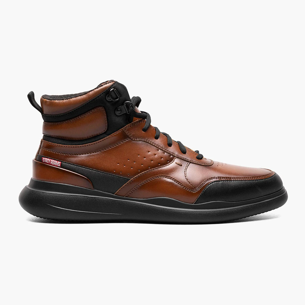 Stacy Adams Men's Mayson U-Bal Lace Boot - Cognac - Image 2