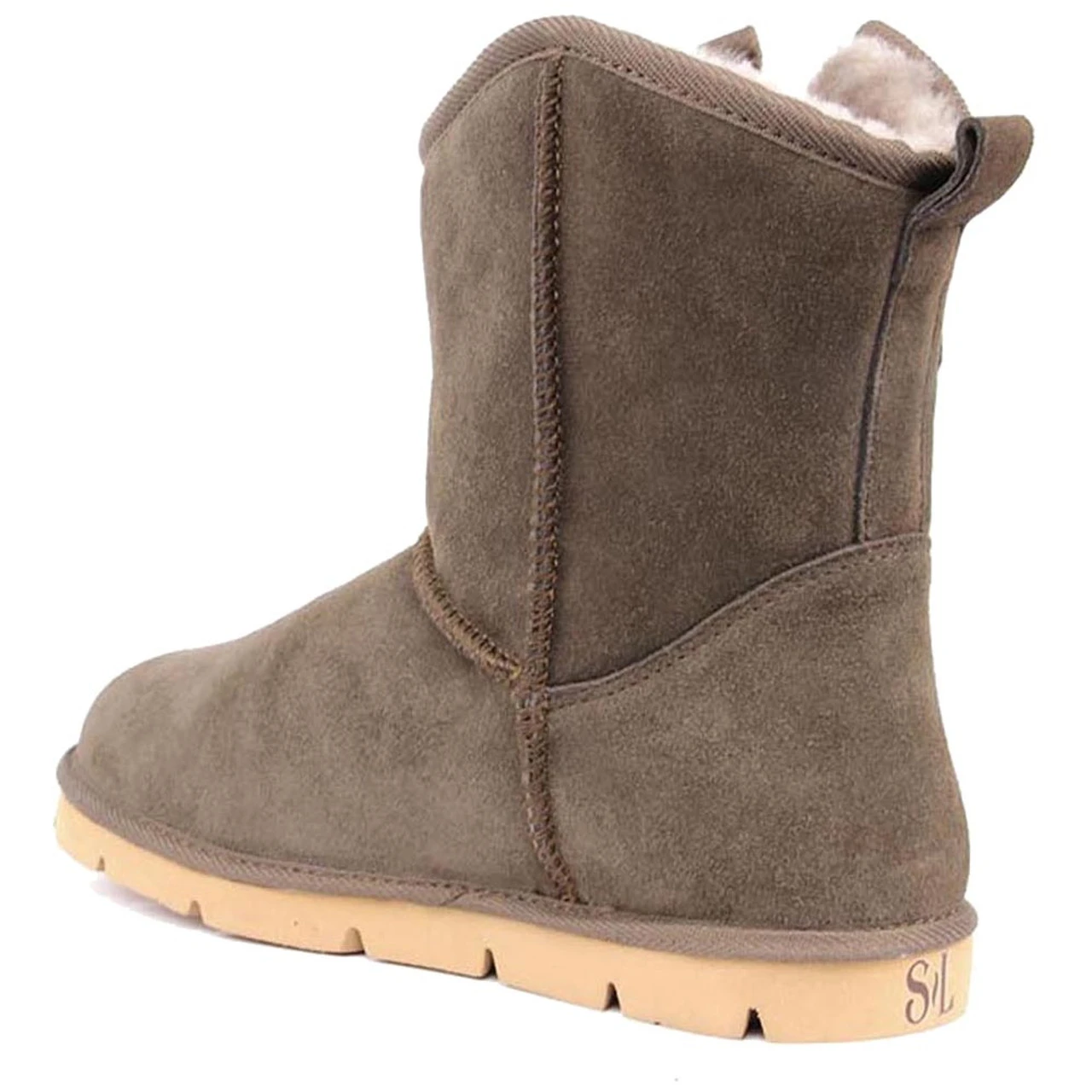 Superlamb Women's Argali Buckle - Taupe - Image 6