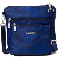 Baggallini Modern Pocket Crossbody - Nightfall Floral