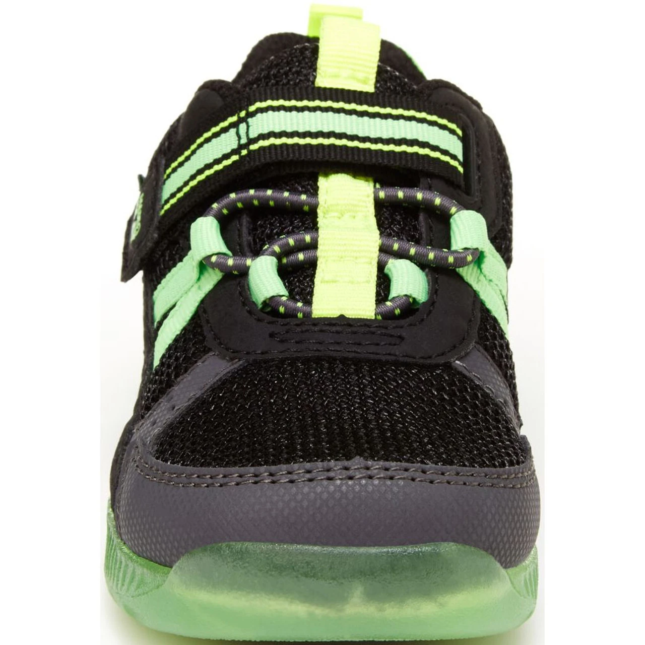 Stride Rite Little Kid's Made2play Levee - Black / Neon - Image 4