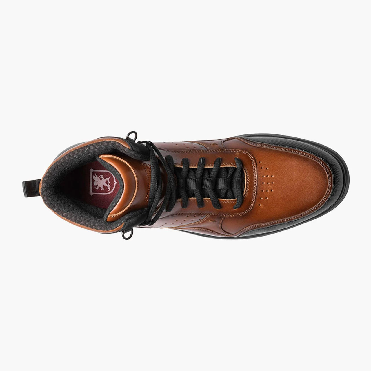 Stacy Adams Men's Mayson U-Bal Lace Boot - Cognac - Image 6