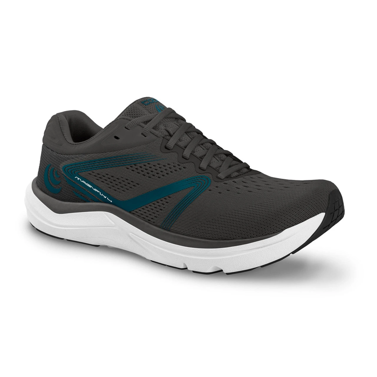 Topo Athletic Men's Magnifly 4 - Grey / Navy - Image 2