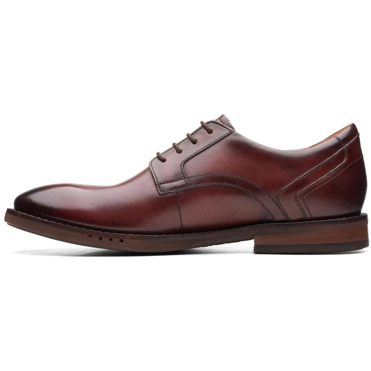 Clarks Men's Un Hugh Lace - Brown - Image 3