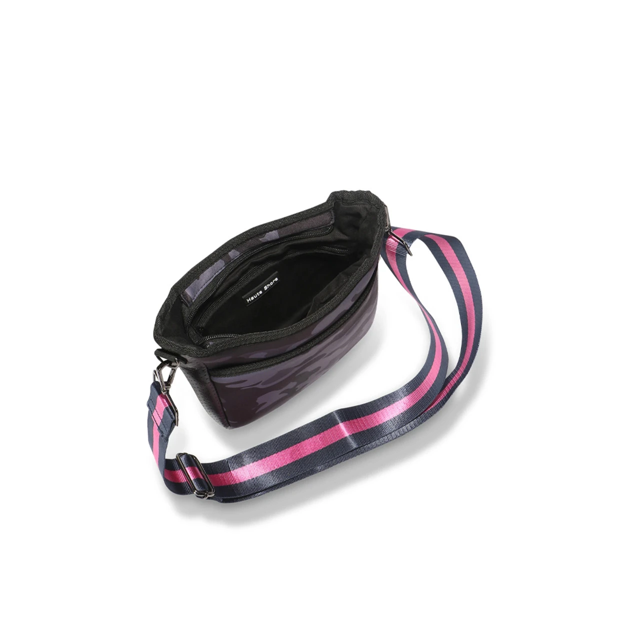 Haute Shore Jeri Showoff Crossbody Bag - Navy / Hot Pink - Image 5