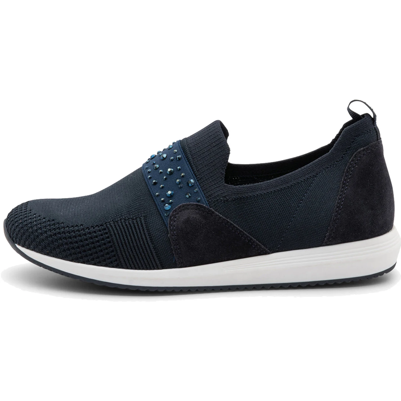 Ara Women's Lynn Fusion4 Rhinestone - Navy Stretch - Image 2