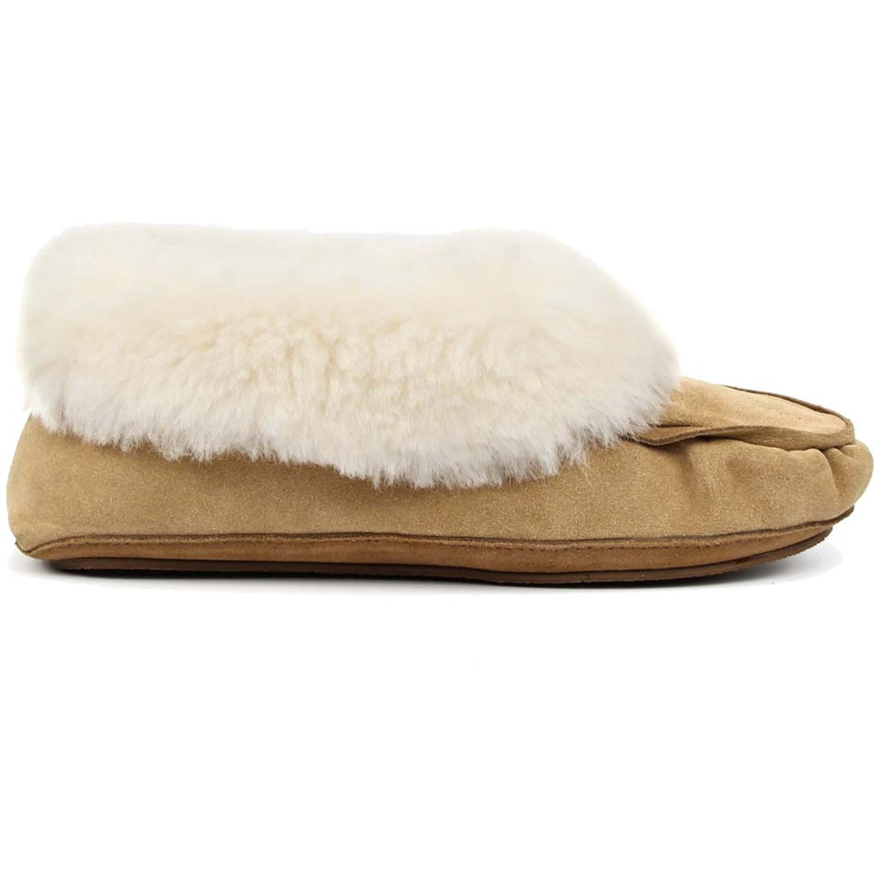 Superlamb Women's Navajo Moccasin - Tan