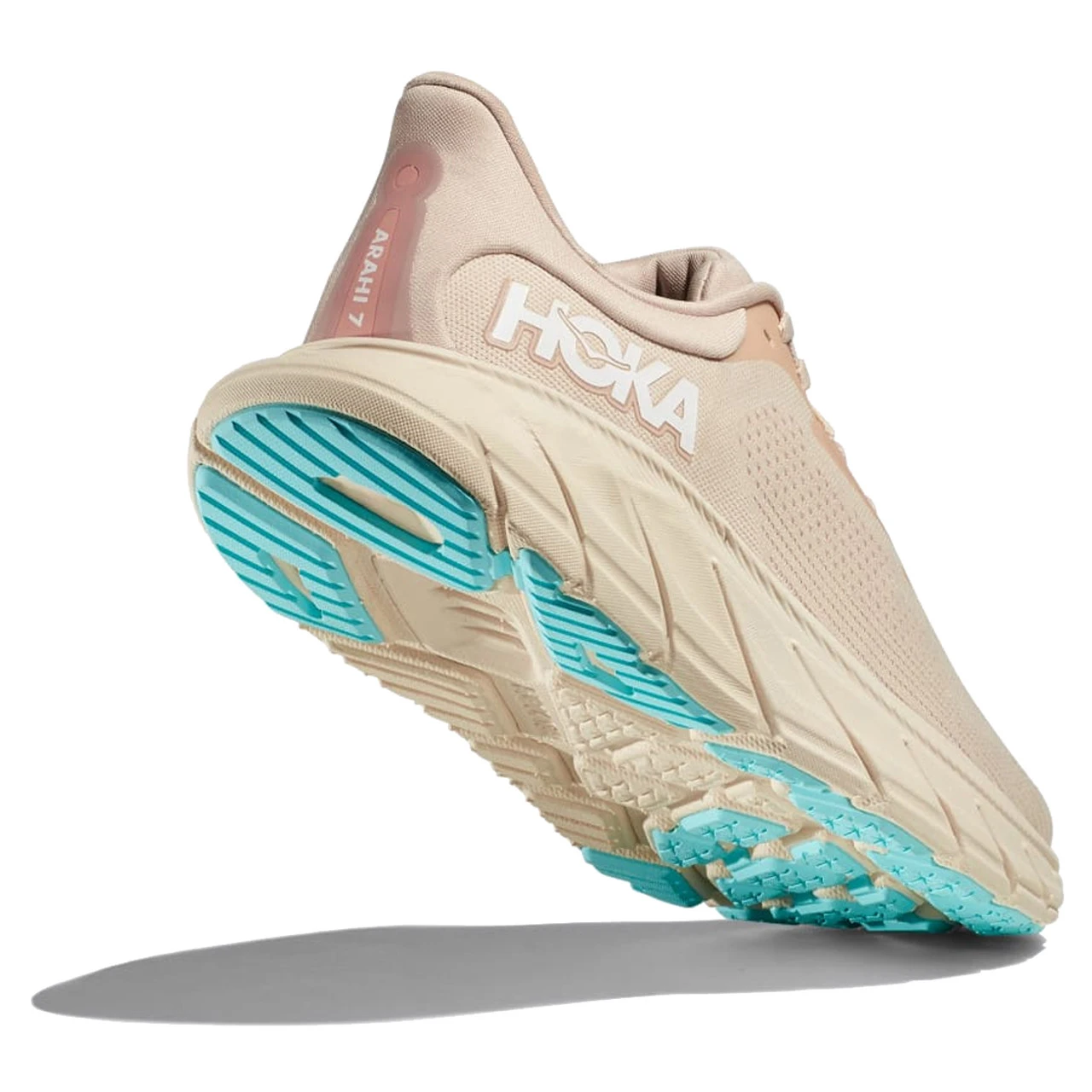 HOKA ONE ONE Women's Arahi 7 - Vanilla / Cream (Wide Width) - Image 3