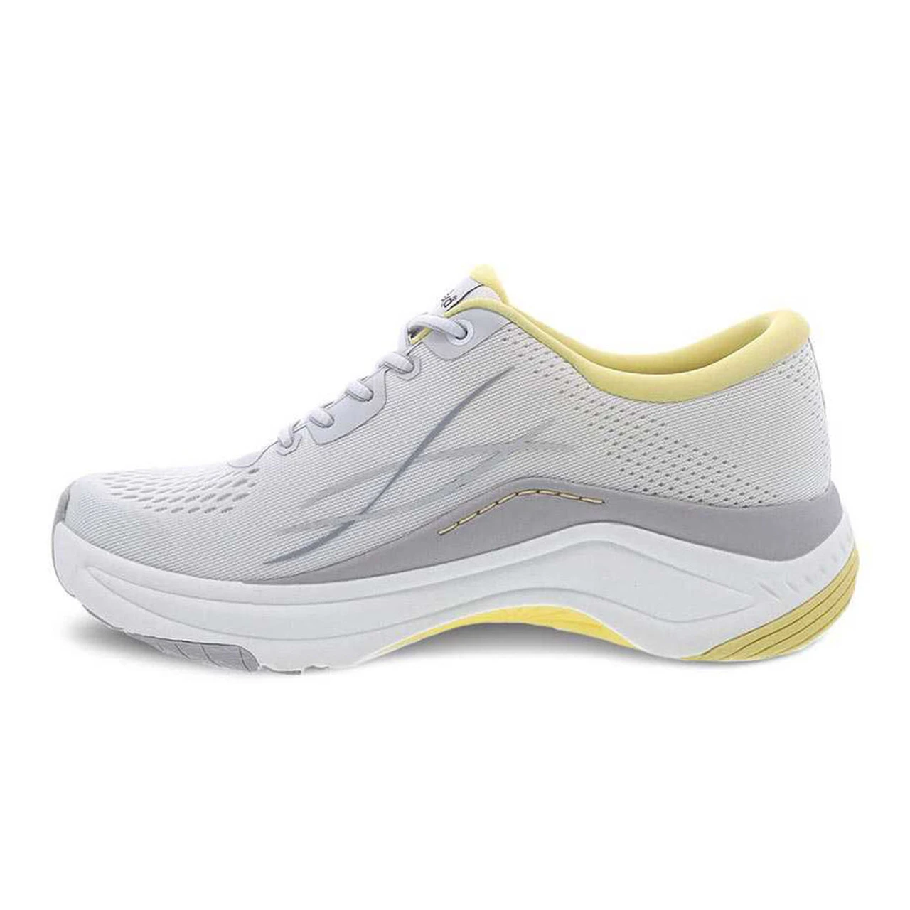 Dansko Women's Pace - White / Yellow Mesh - Image 2