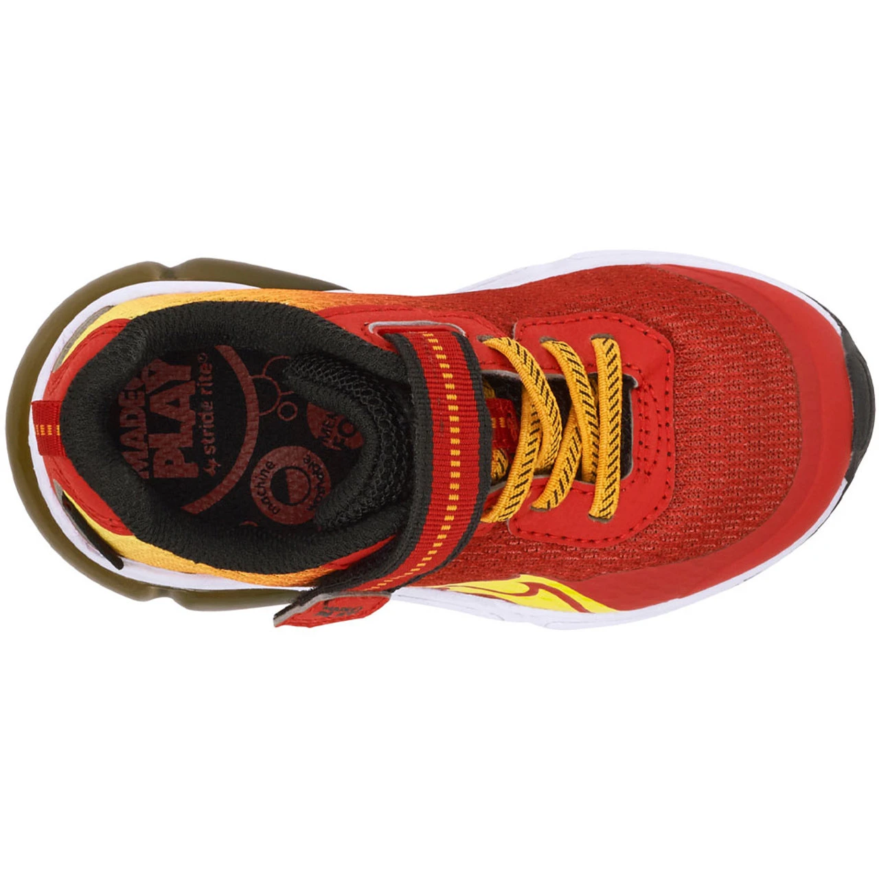 Stride Rite Little Kid's Made2Play Light-Up Victory - Red - Image 7