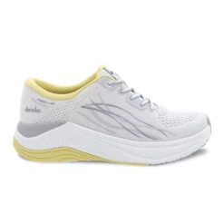 Dansko Women's Pace - White / Yellow Mesh