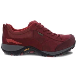 Dansko Women's Paisley - Red Burnished Suede