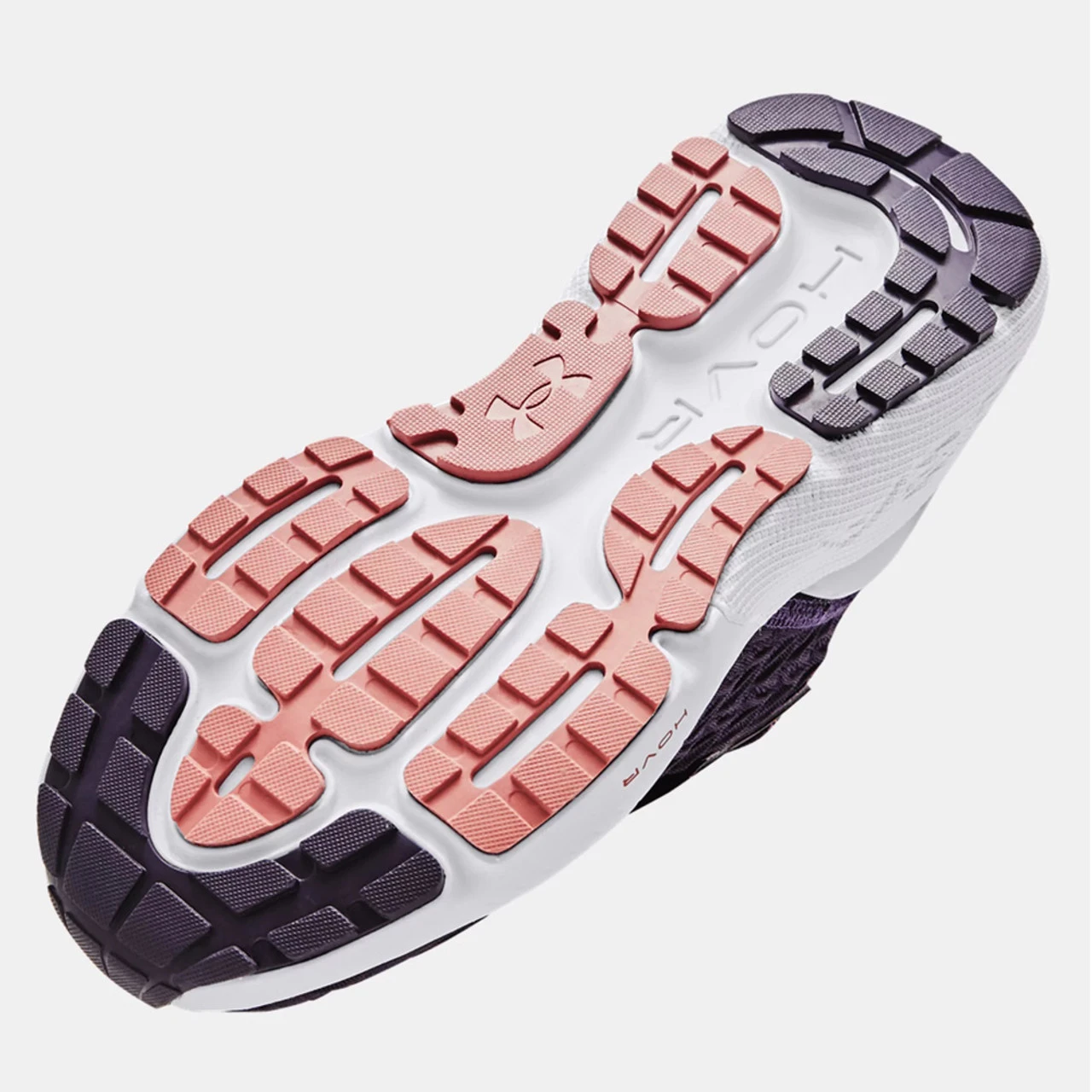 Under Armour Women's UA HOVR Mega 3 Clone - Tux Purple / White / Red Fusion - Image 5