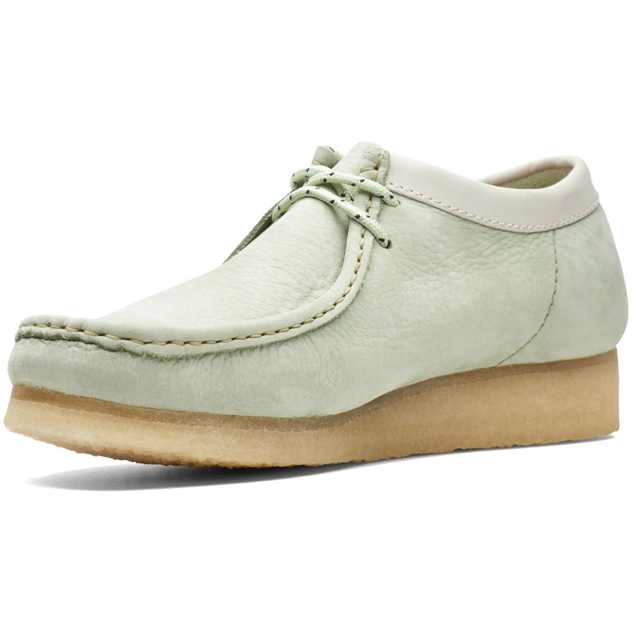 Clarks Men's Wallabee - Pale Green - Image 2