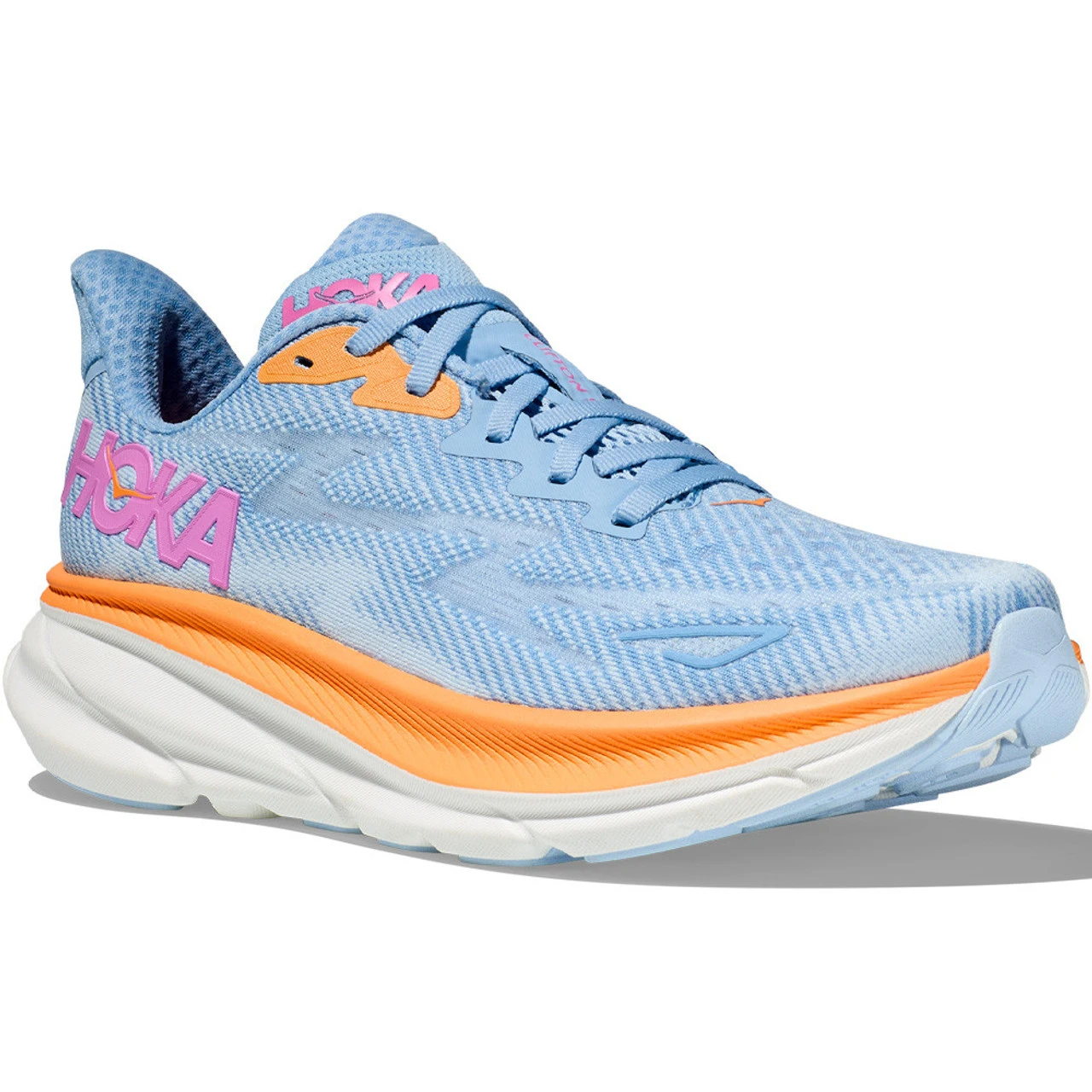 HOKA ONE ONE Women's Clifton 9 - Airy Blue / Ice Water(Wide Width) - Image 3
