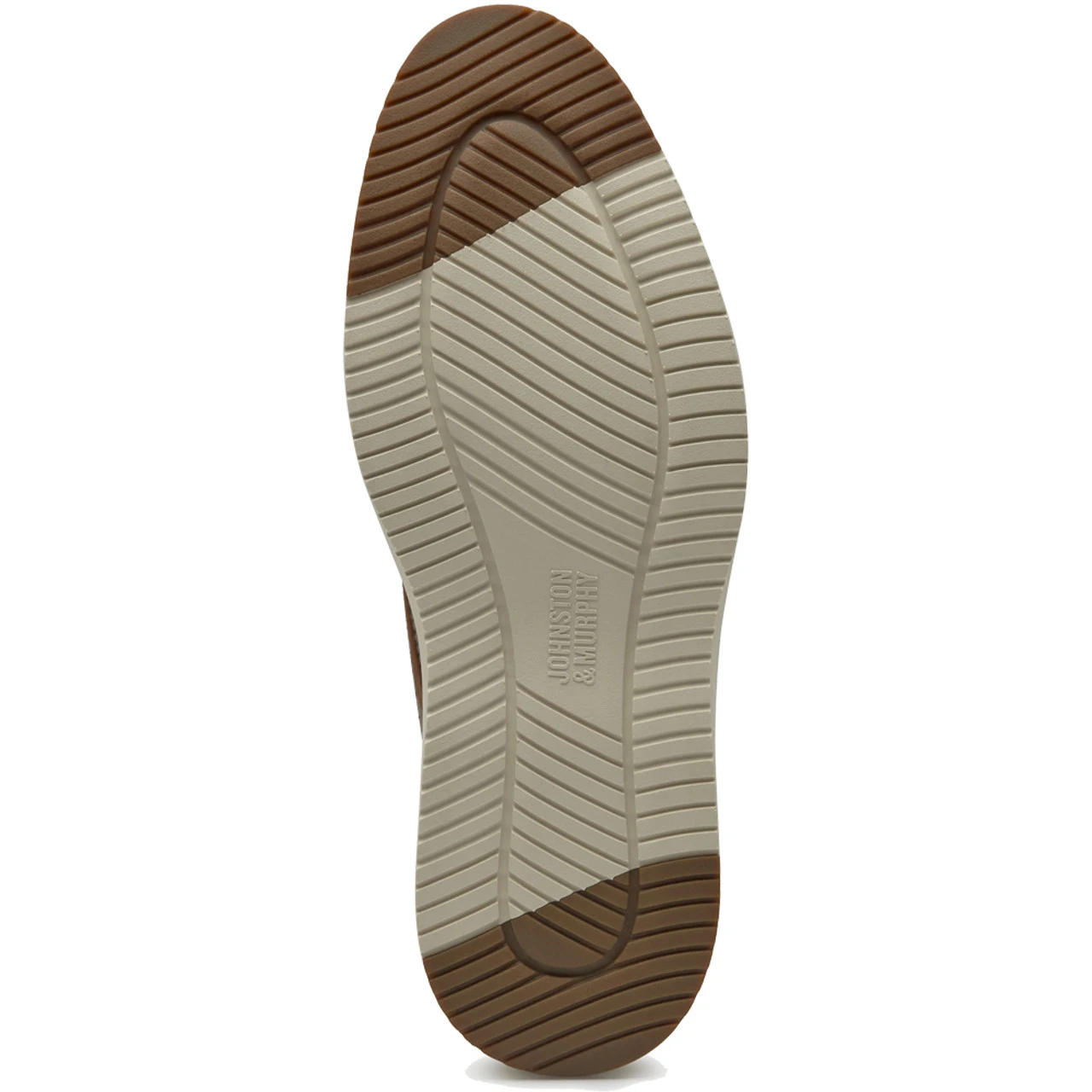 Johnston Murphy Men's Upton Knit Wingtip - Taupe Heathered Knit - Image 4