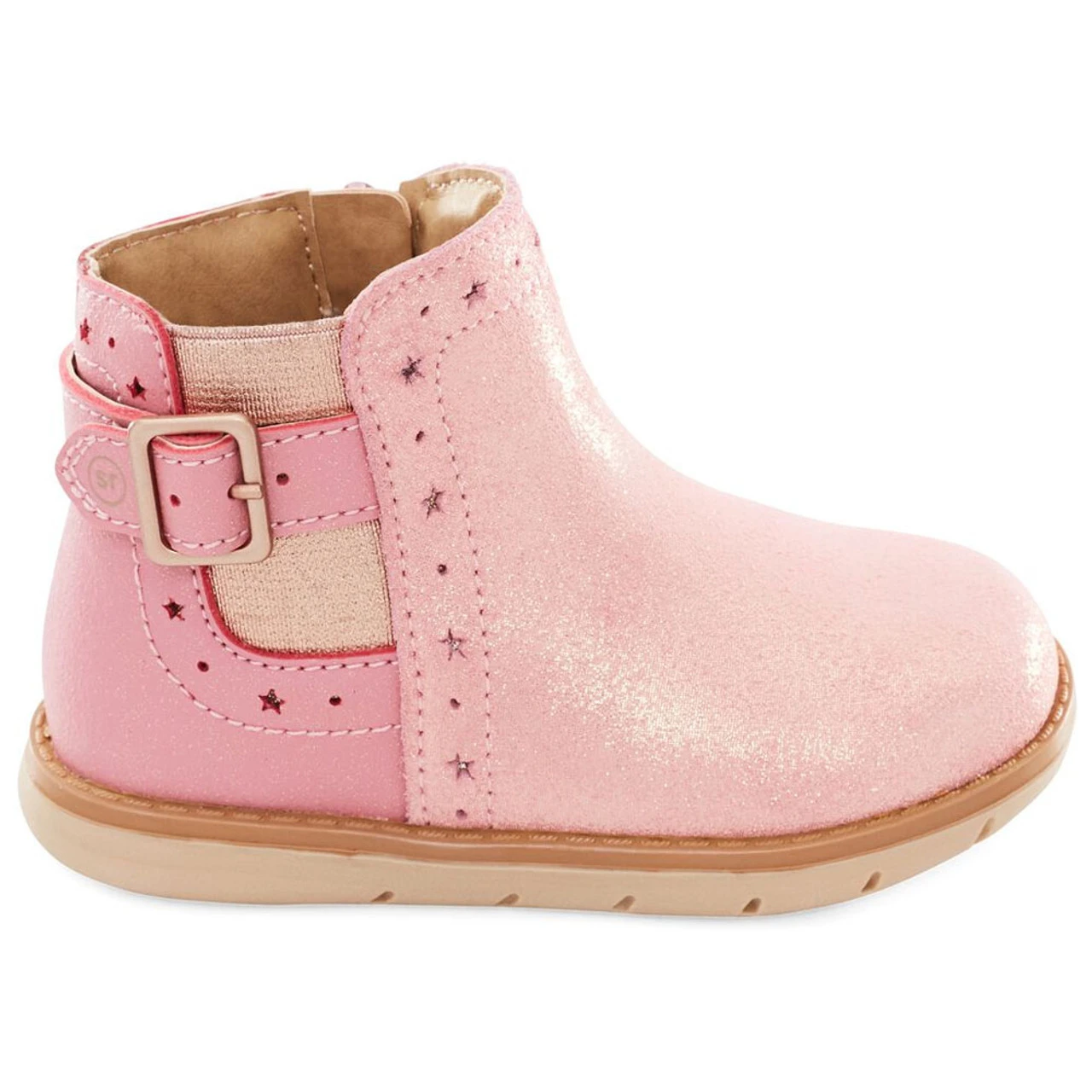 Stride Rite Little Kid's Srtech Agnes Boot - Blush - Image 2