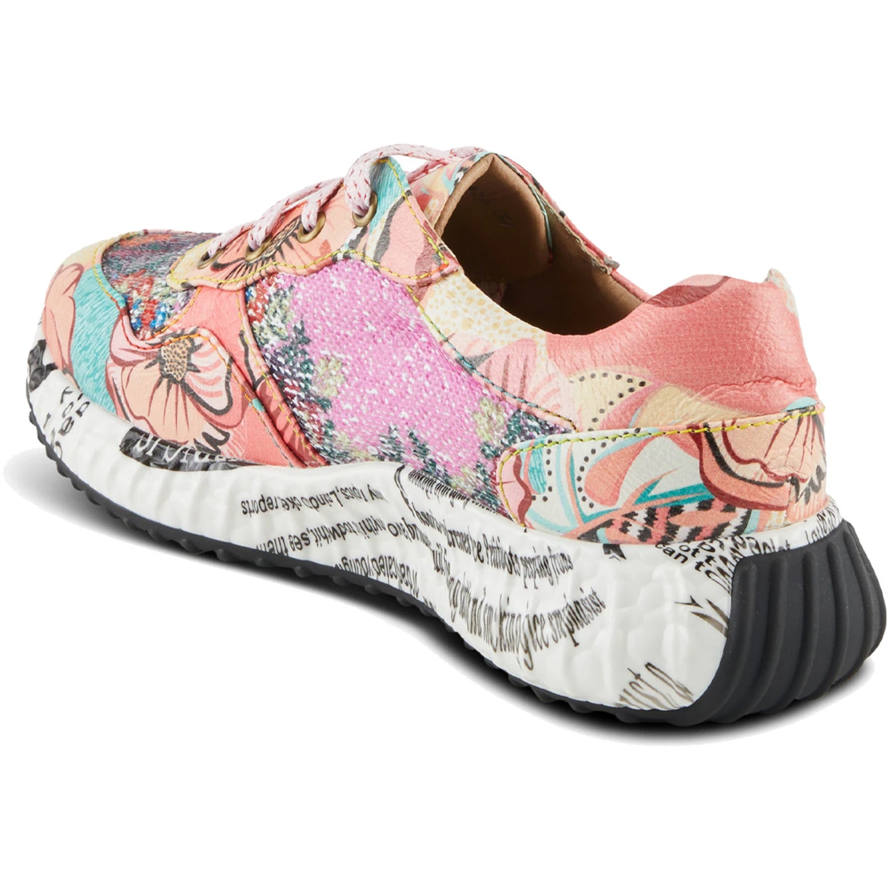 Spring Step Womens L'Artiste Cabaret - Pink Multi - Image 4