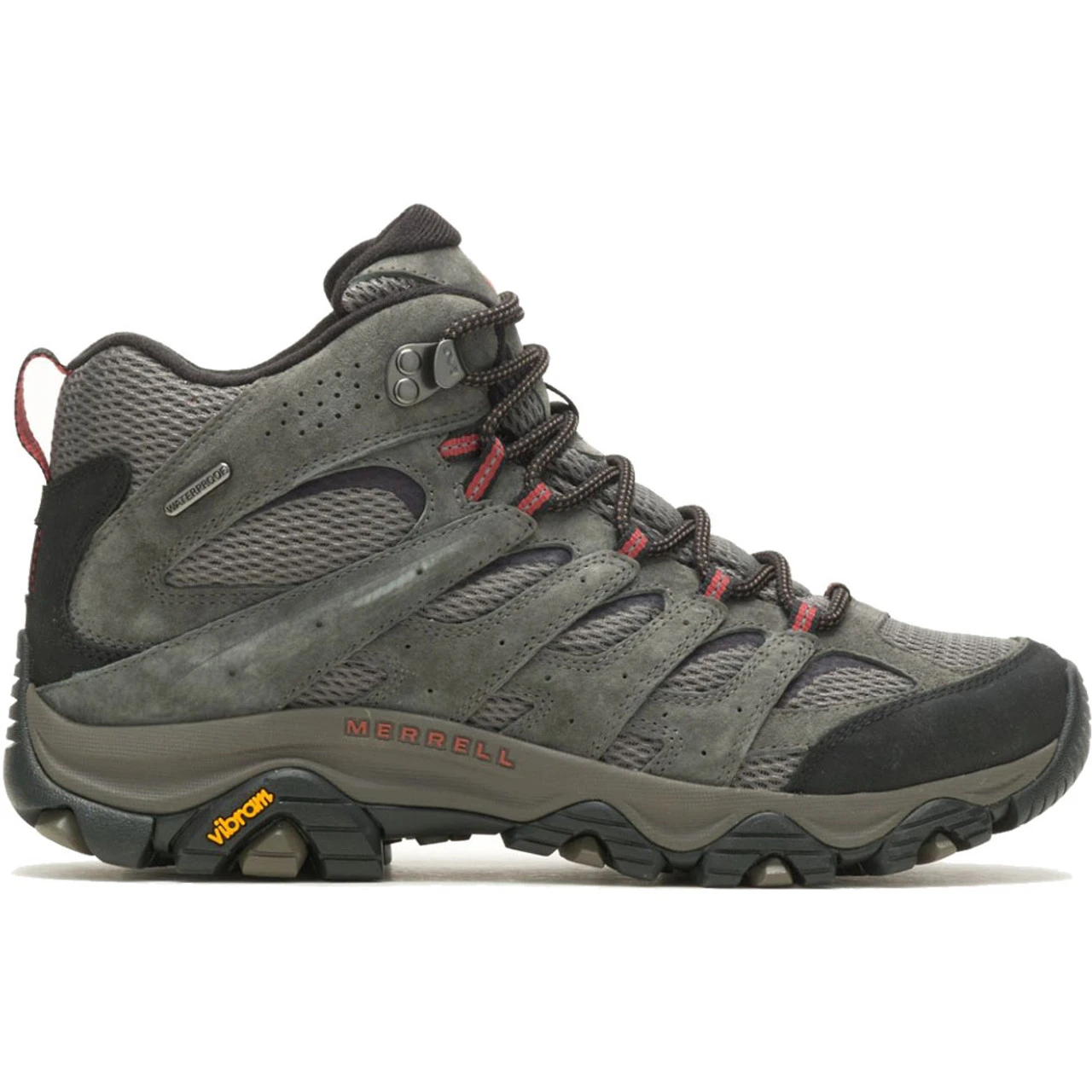 Merrell Men's Moab 3 Mid Waterproof - Beluga (Wide Width) - Image 2