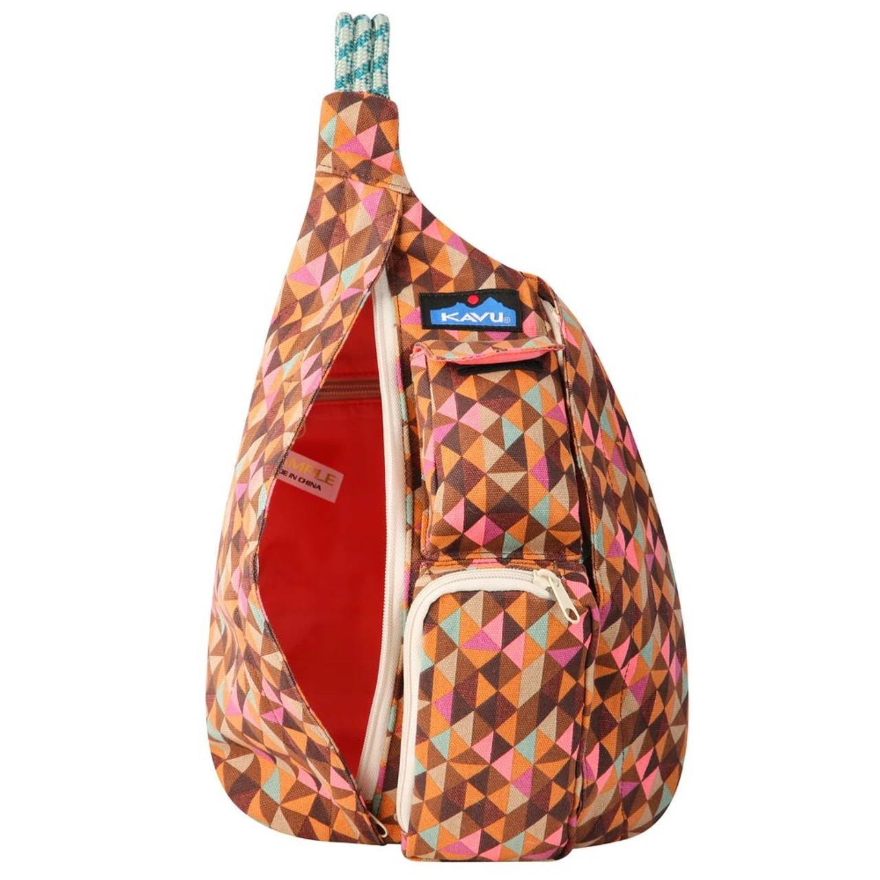 Kavu Mini Rope Bag - Jumble Dash - Image 3