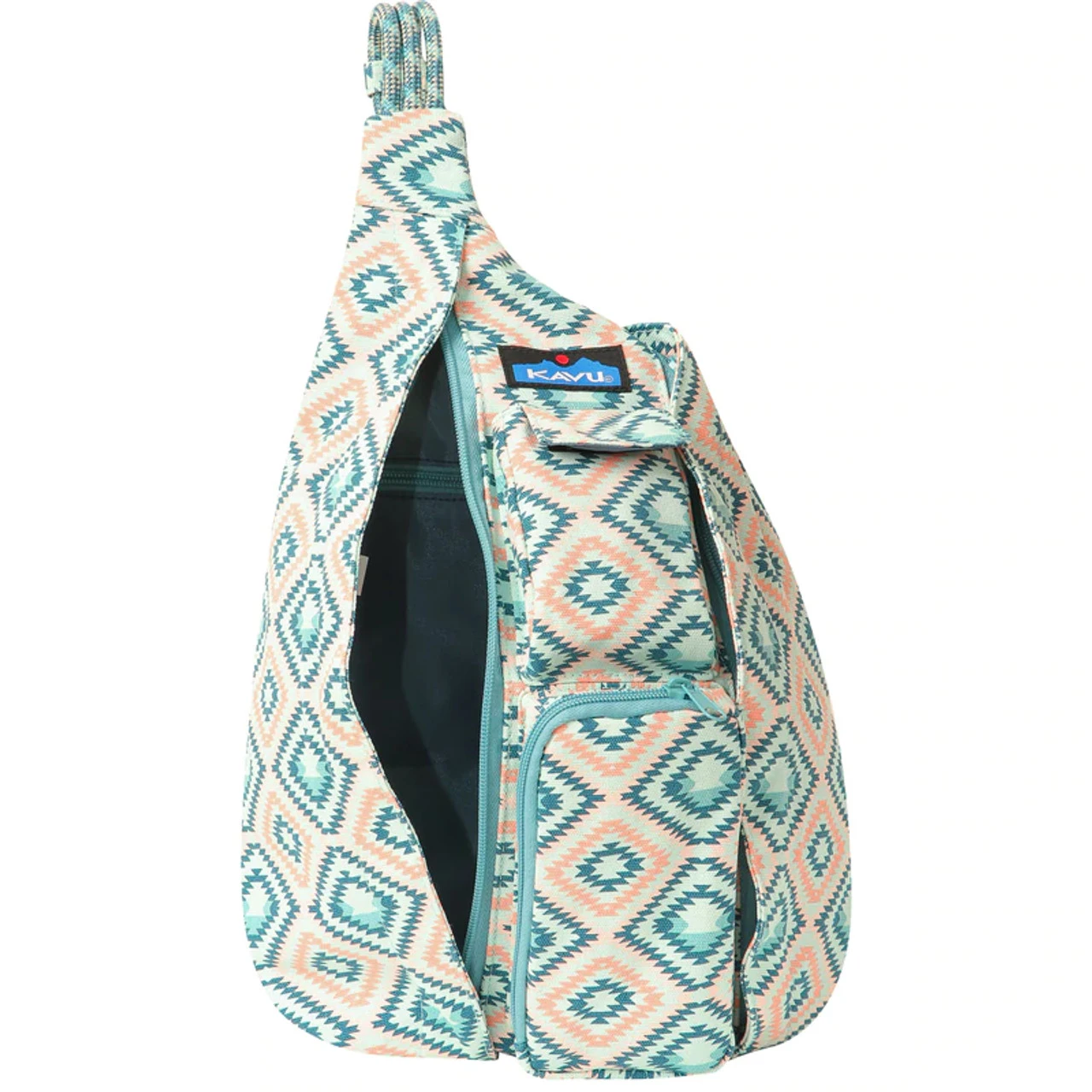 Kavu Mini Rope Bag - Sunset Diamond - Image 3