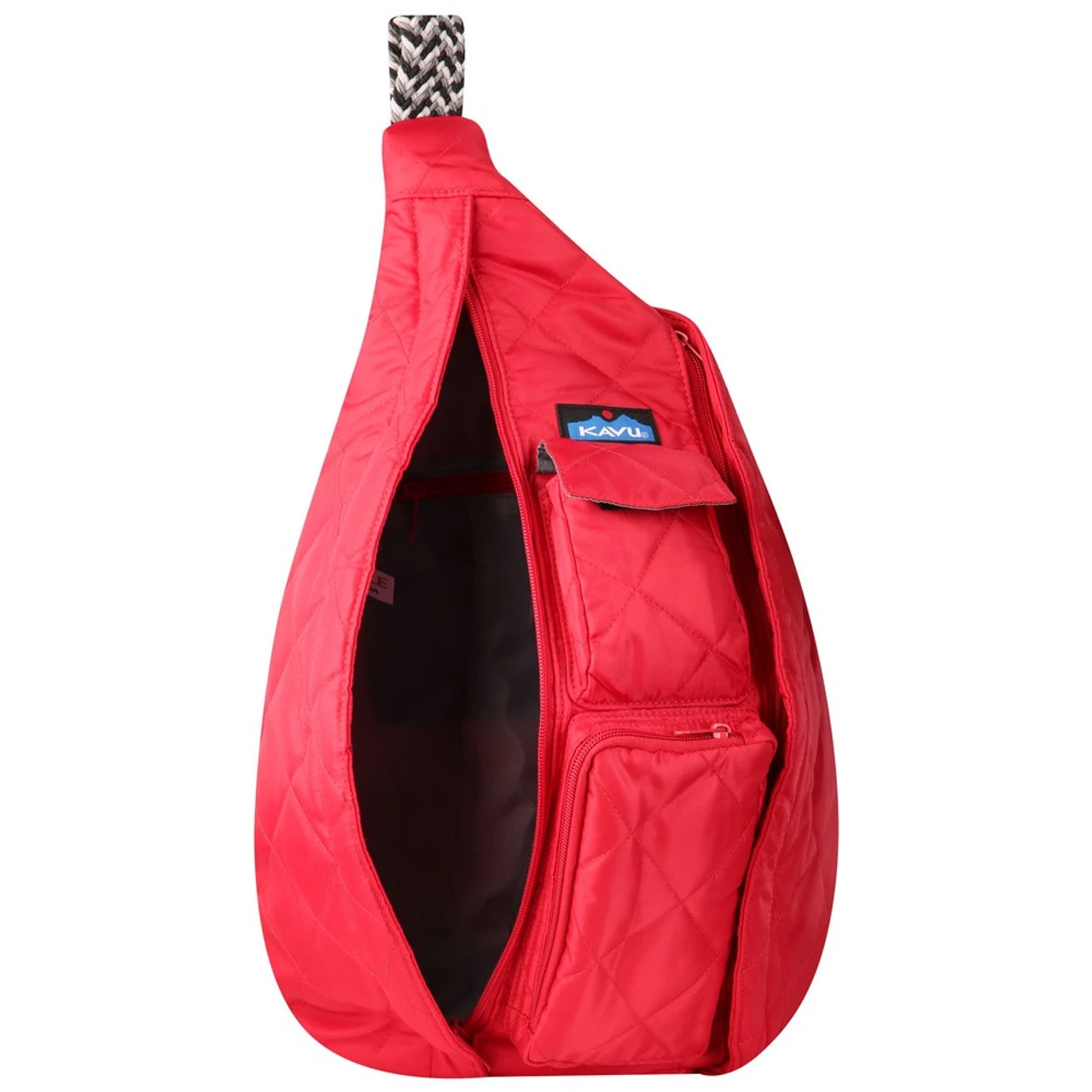 Kavu Rope Puff Bag - Scarlet - Image 3