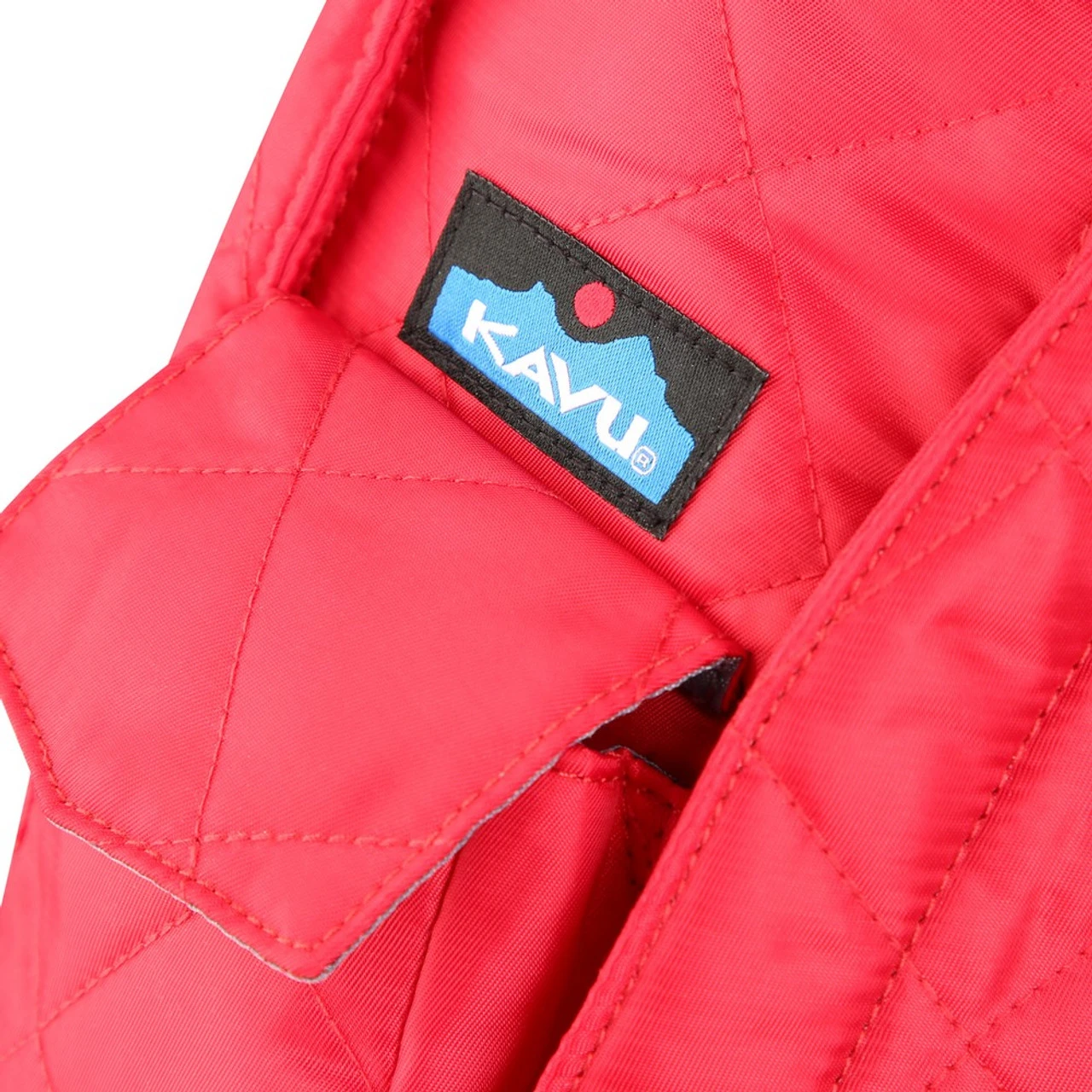 Kavu Rope Puff Bag - Scarlet - Image 5