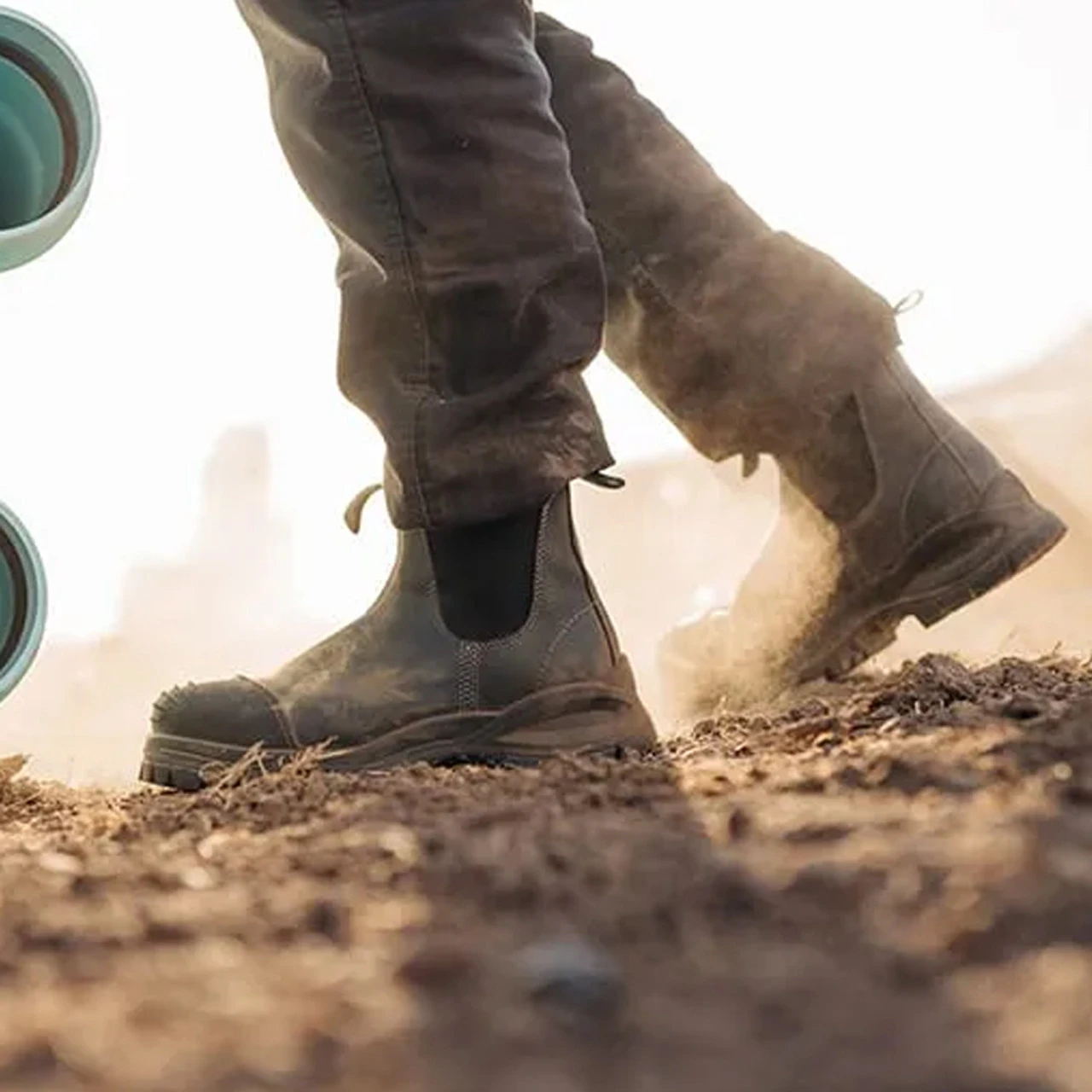 Blundstone 990 Work Boot - Black - Image 4